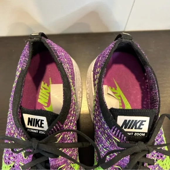 Nike Flyknit Zoom Agility Running Shoes Purple
