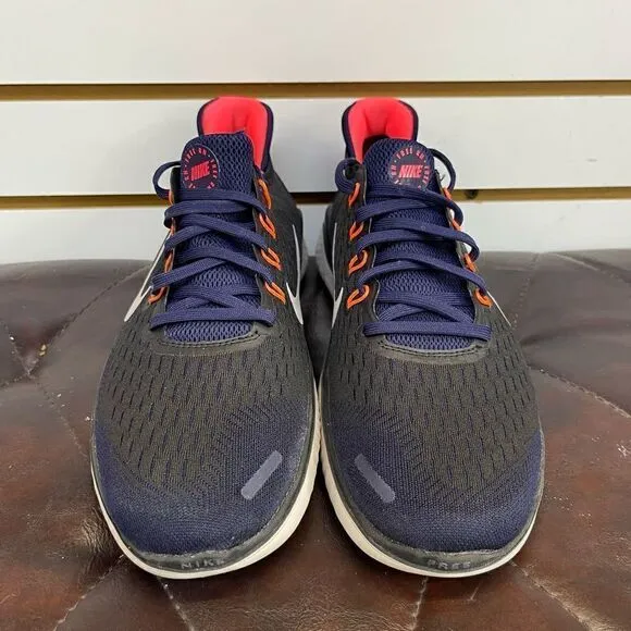 Nike Free RN 2018 'Blackened Blue Crimson' 942836-010 Men’s Running Shoes Size 9