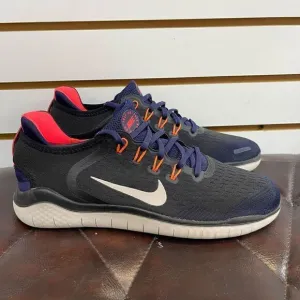 Nike Free RN 2018 'Blackened Blue Crimson' 942836-010 Men’s Running Shoes Size 9