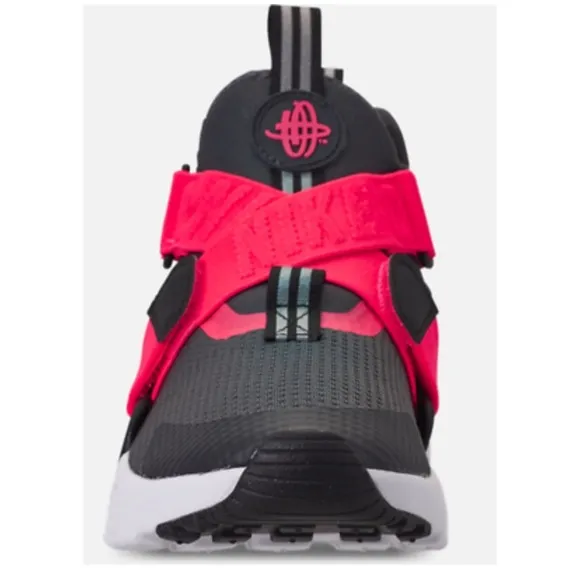 Nike Huarache City Big Kids' Shoes Anthracite Black Solar Red 6Y