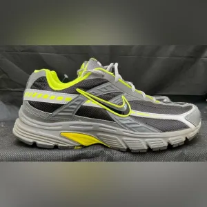 Nike Initiator Men’s Running Shoes – Size 10.5 – Gray with Neon Green–Preowned