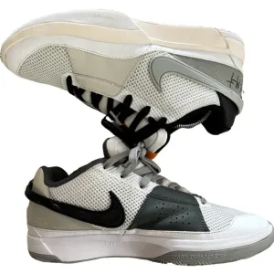 Nike Ja 1 Light Smoke Mens Basketball Shoes White Gray DR8785-100 VNDS Size 8.5