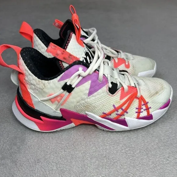 Nike Jordan Why Not Zero.3 CK6611-101 Youth Shoes Size 6.5Y Women's 8