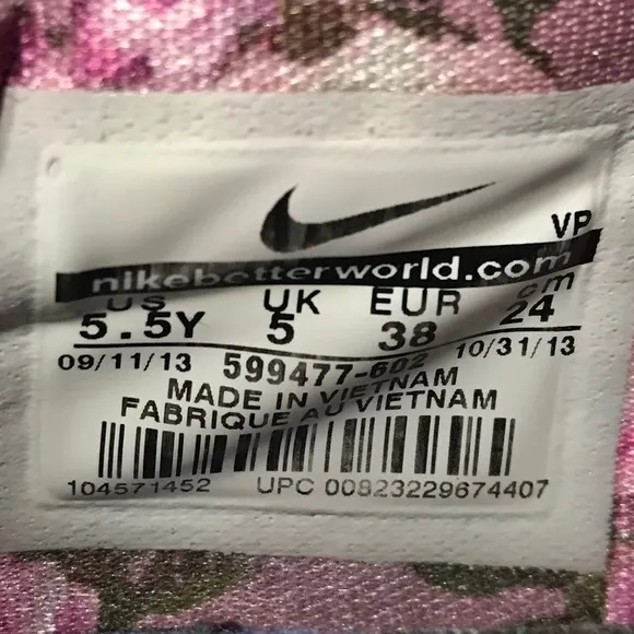 Nike KD 6 VI Aunt Pearl sneakers 5.5 Y