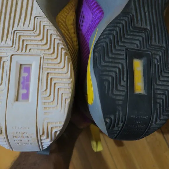 Nike LeBron Soldier 14 XIV ‘Lakers’ Vivid Purple/Gold Solar CK6024-500 Men’s 13