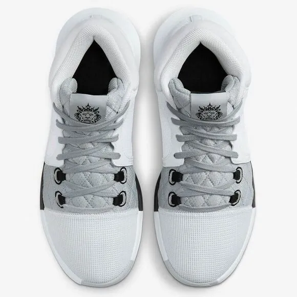 Nike LeBron Witness 8 FB2239-100 Sneaker Men's White Gray Basketball Shoes FD790