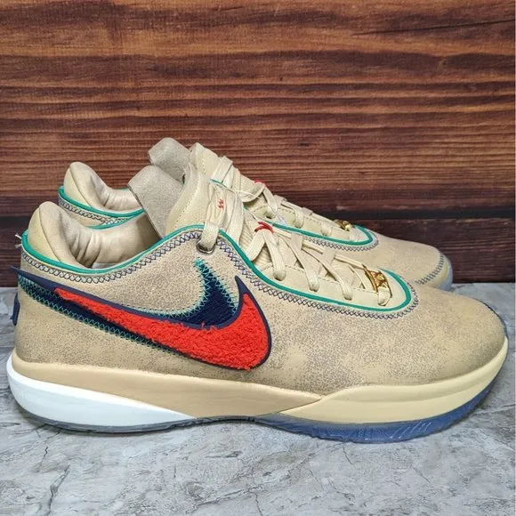 Nike LeBron XX 20 Four Horsemen Men's 11 Sesame Sail Basketball shoes DV9090-200