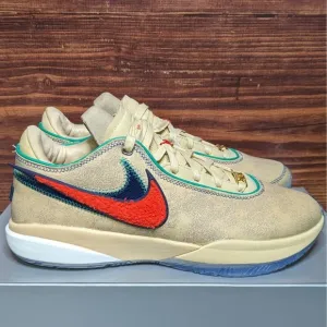 Nike LeBron XX 20 Four Horsemen Men's 11 Sesame Sail Basketball shoes DV9090-200