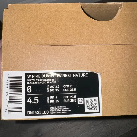 Nike Low Dunks Next Nature 'Light Orewood Brown'