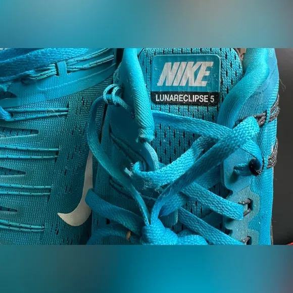 NIKE LUNARECLIPSE 5 MENS ATHLETIC RUNNING SHOES TRAINERS SNEAKERS TURQUOISE 10.5