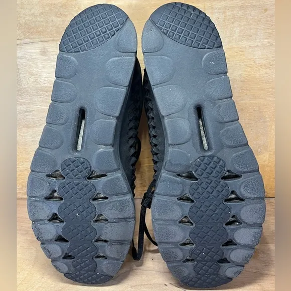 Nike Mayfly Woven Mens Size 10 Running Shoes Sneakers Black 833132-003