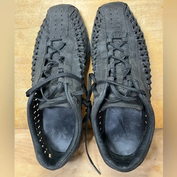 Nike Mayfly Woven Mens Size 10 Running Shoes Sneakers Black 833132-003