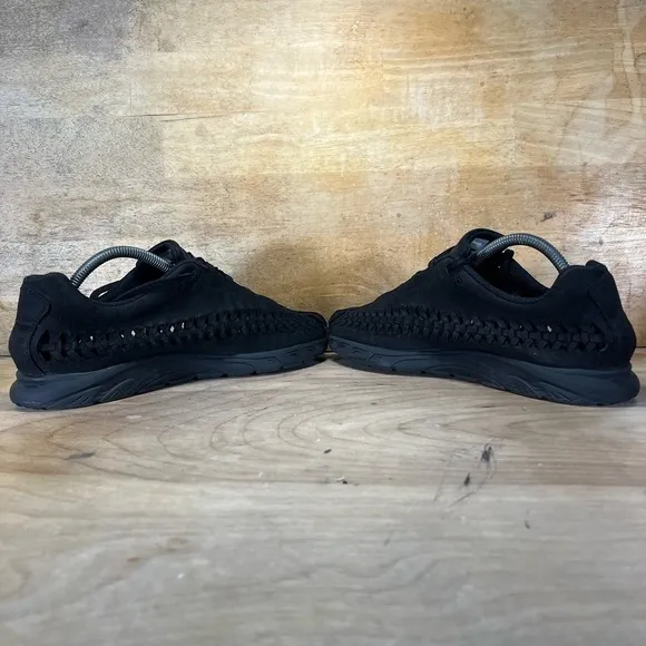 Nike Mayfly Woven Mens Size 10 Running Shoes Sneakers Black 833132-003
