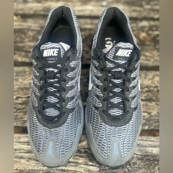 Nike Men's Air Max Torch 4 Running Shoes Size 10 Grey Black White