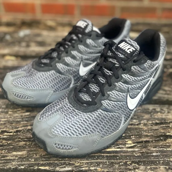 Nike Men's Air Max Torch 4 Running Shoes Size 10 Grey Black White
