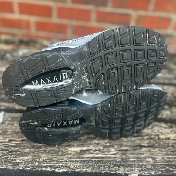 Nike Men's Air Max Torch 4 Running Shoes Size 10 Grey Black White