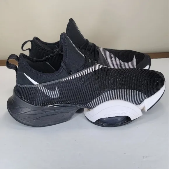 Nike Mens Air Zoom SuperRep Hit Black Running Shoes BQ7043-010 Size 11.5