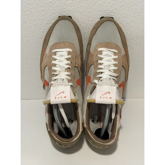 NIKE Mens DBREAK-TYPE Mars Yard Shoes Sz 10 Sneakers Light Bone/Hemp CJ1156-004