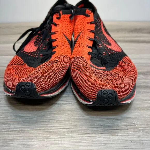 Nike Mens Flyknit Racer 526628-006 Crimson Running Shoes Sneakers Size 13