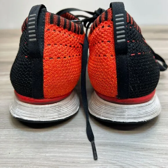 Nike Mens Flyknit Racer 526628-006 Crimson Running Shoes Sneakers Size 13