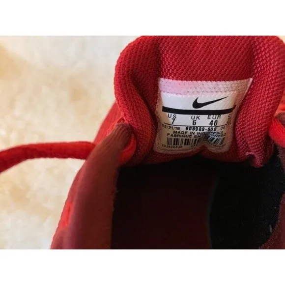Nike Mens Revolution 4 Mens Size 7 Running Shoes Red White Lace Up 90898…