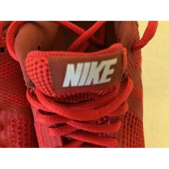 Nike Mens Revolution 4 Mens Size 7 Running Shoes Red White Lace Up 90898…