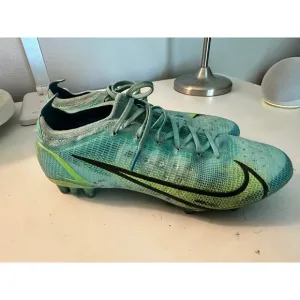 Nike Mercurial Vapor 14 Elite SG Pro AC Soccer Cleats Turquoise Size 8