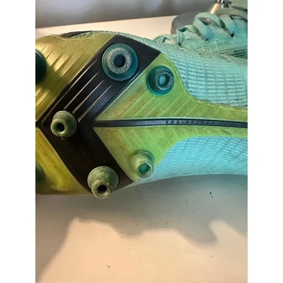 Nike Mercurial Vapor 14 Elite SG Pro AC Soccer Cleats Turquoise Size 8