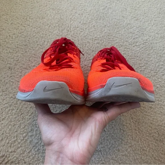 Nike Metcon Mens Orange Running Shoes Size 3