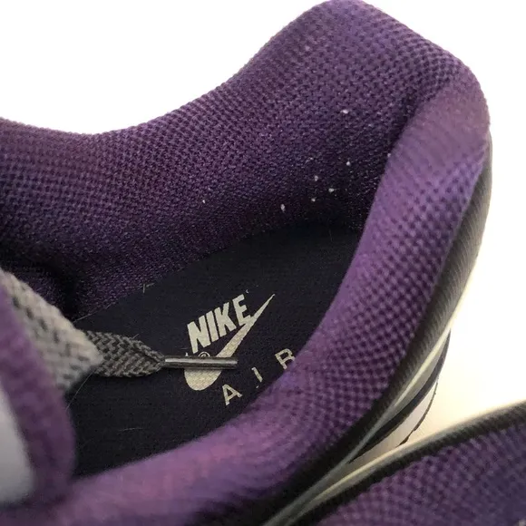 Nike MS78 LS Shoes | Cool Grey, White Ink, Dark Shadow Purple Size 10