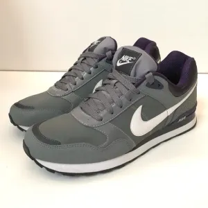 Nike MS78 LS Shoes | Cool Grey, White Ink, Dark Shadow Purple Size 10