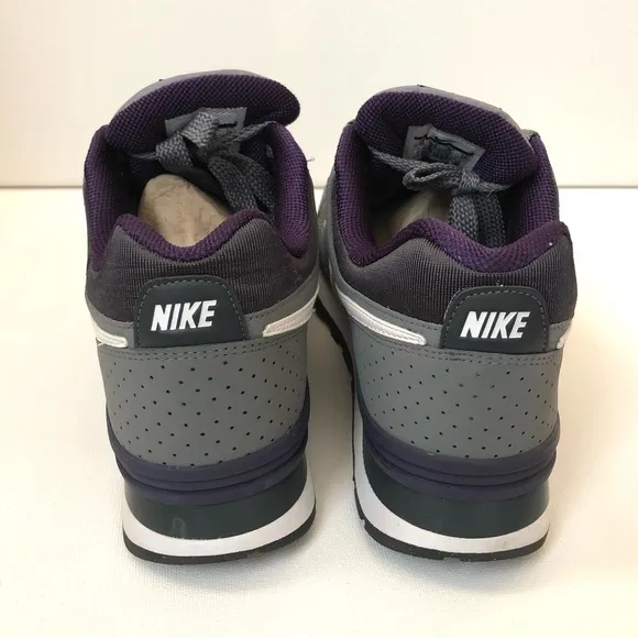 Nike MS78 LS Shoes | Cool Grey, White Ink, Dark Shadow Purple Size 10