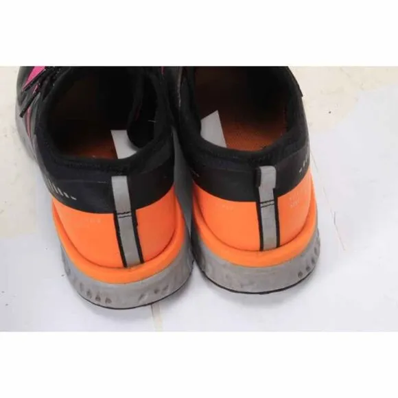 Nike Odyssey React 2 Shield sneaker shoes lace up pink orange gray womens sz 8