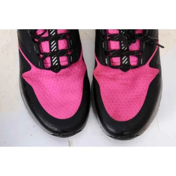 Nike Odyssey React 2 Shield sneaker shoes lace up pink orange gray womens sz 8