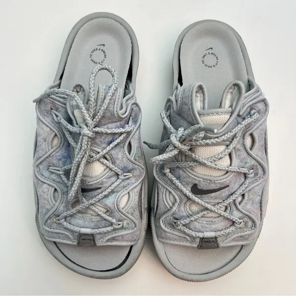 NIKE Offline 2.0 Grey/Fog Slip-On Phantom Slides Sandals, Size 9.5