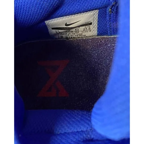 Nike Playstation x PG 2.5 Basketball Shoes Blue Mens 9.5 BQ8388-900