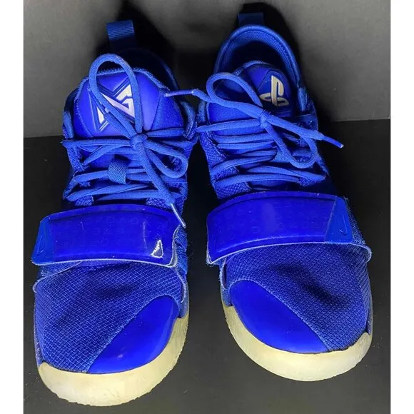 Nike Playstation x PG 2.5 Basketball Shoes Blue Mens 9.5 BQ8388-900