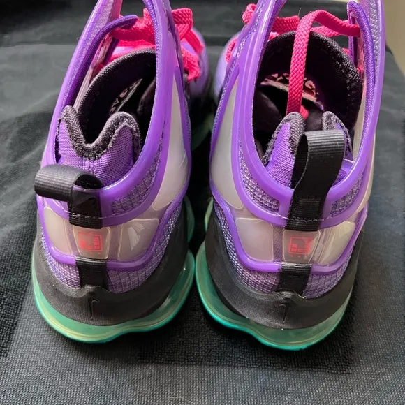 Nike Purple and Pink Athletic Shoes with Breathable Mesh
