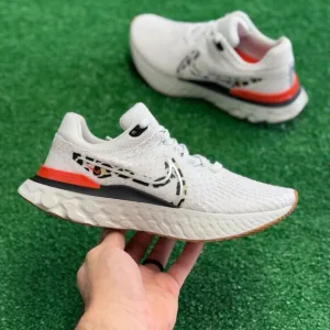 Nike React Infinity Run Flyknit 3 Womens Running Shoes White DZ5215-001 NEW Sz 7