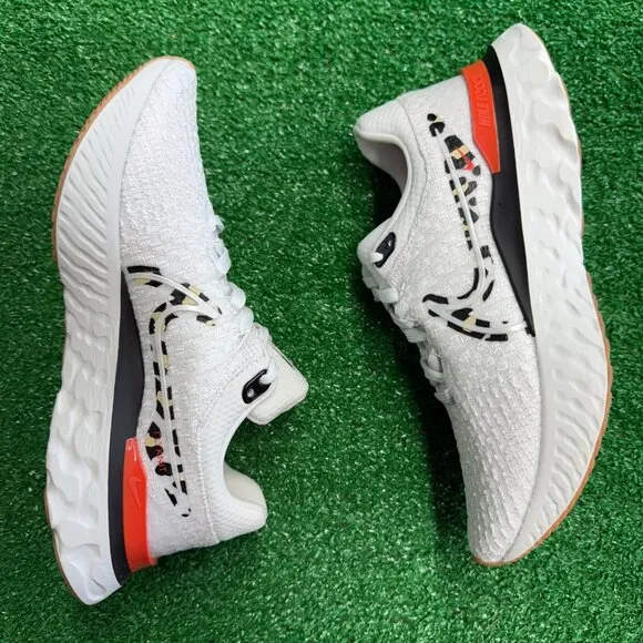 Nike React Infinity Run Flyknit 3 Womens Running Shoes White DZ5215-001 NEW Sz 7