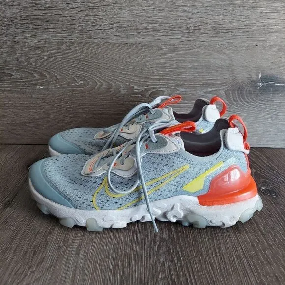 Nike React Vision GS 'Light Armory Blue Crimson' CD6888-404 Size 7Y
