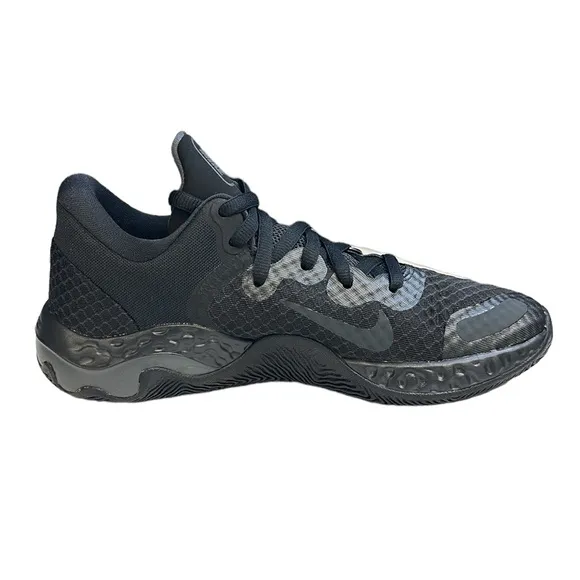 Nike Renew Elevate 2 Black/Black-Anthracite #CW3406-006 Basketball Shoes 9.5 EUC