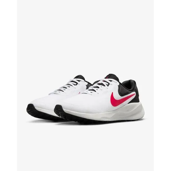 Nike Revolution 7 FB2207-102 Sneakers Men's 12 White Black Running Shoes TF2984