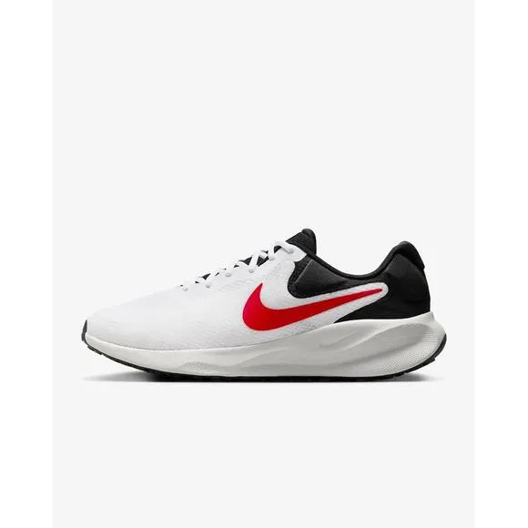 Nike Revolution 7 FB2207-102 Sneakers Men's 12 White Black Running Shoes TF2984