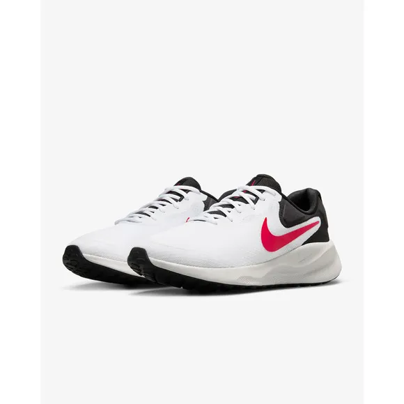 Nike Revolution 7 FB2207-102 Sneakers Men's 12 White Black Running Shoes TF2984