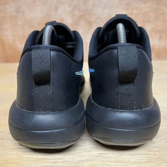 Nike Roshe G Tour Men's 9 Shoes Triple Black Leather Lace Up Running Golf Cleats
