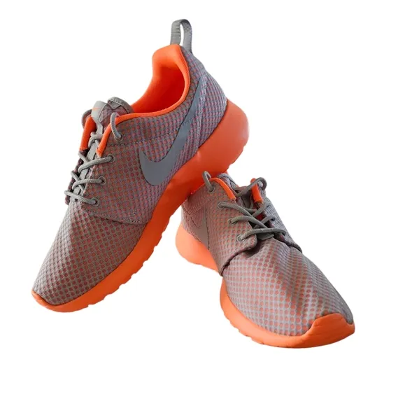 Nike Roshe One Men's Gray / Orange Athletic Shoes, Sz 9 NIB