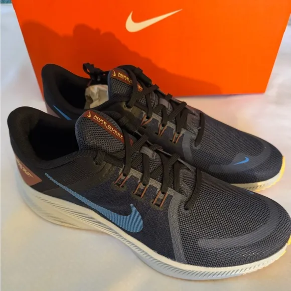 Nike Running Shoes Mens 13 Navy Quest 4