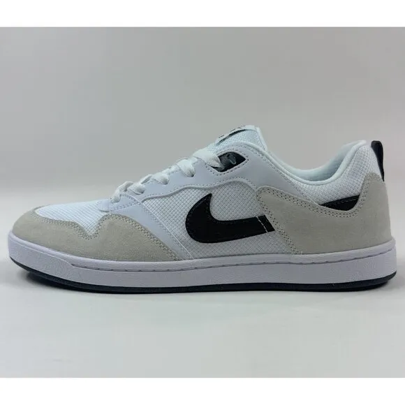 Nike SB Alleyoop Womens White Black Shoes Sneakers Skateboarding CQ0369-100
