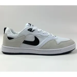 Nike SB Alleyoop Womens White Black Shoes Sneakers Skateboarding CQ0369-100